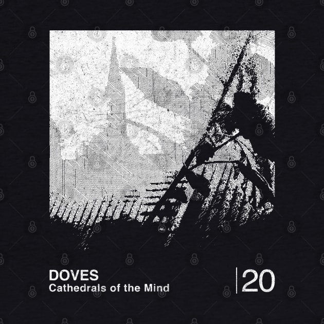 Doves / Minimalist Graphic Design Fan Artwork by saudade